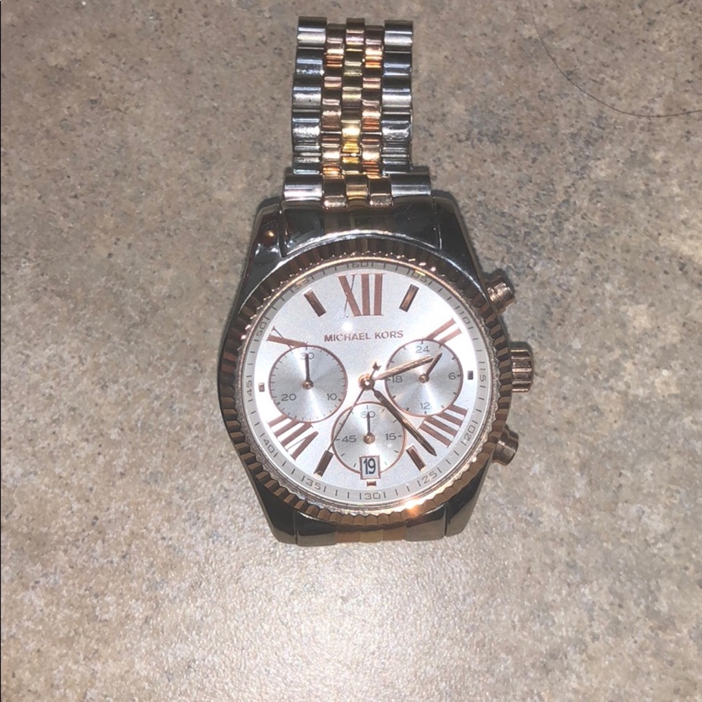 Michael Kors 3-tone women’s watch